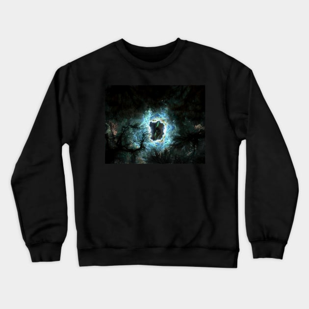 Eye In The Sky Crewneck Sweatshirt by Atomus